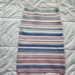 BCBG MAXAZRIA Striped Multicolor Women's Skirt Size XS